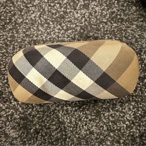 Burberry Checkered Sunglasses case Eyeglass Case